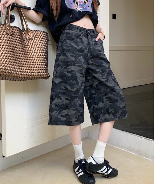 gossip!ロサンゼルス(ゴシップロサンゼルス)の「Y2K 迷彩柄デニムパンツ(デニムパンツ・レディース・カモフラージュ・M/S/L)」の16枚目の写真