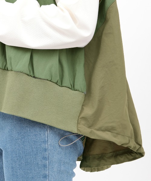 チチカカ（チチカカ）の「ヴィンテージローンMA-1ベスト（ベスト・レディース・ホワイト/カーキ/ブラック・FREE）」の4枚目の写真