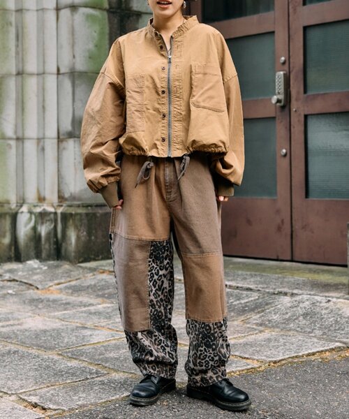 etsinta／エシンタ】リメイク切り替えミリタリーパンツ（その他パンツ