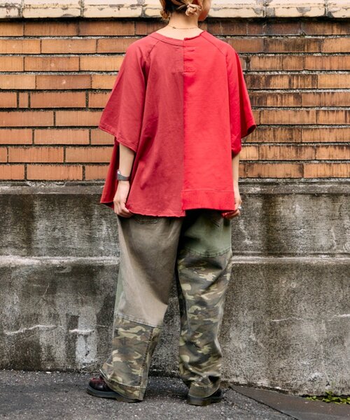 etsinta／エシンタ】リメイク切り替えミリタリーパンツ（その他パンツ