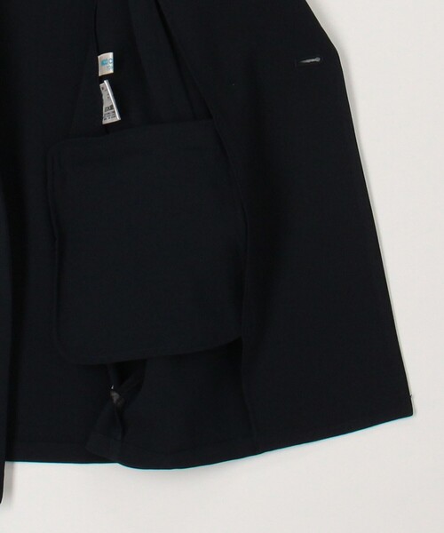 MICO COULIER(ミコクリエ)の「《セットアップ対応》ハイストレッチカルゼワッシャージレジャケット(テーラードジャケット・レディース・キャメル/ネイビー・38)」の12枚目の写真