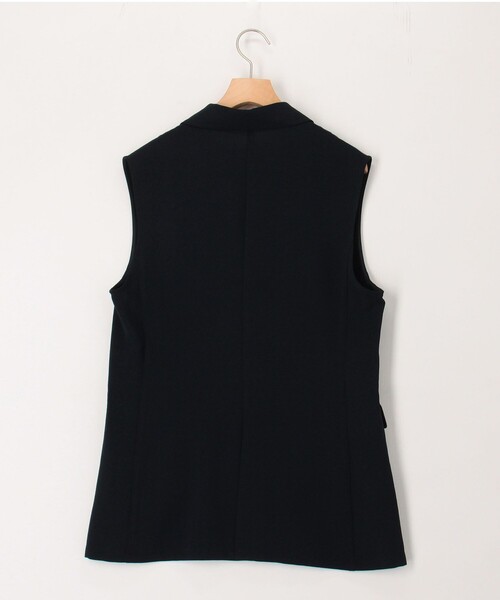 MICO COULIER(ミコクリエ)の「《セットアップ対応》ハイストレッチカルゼワッシャージレジャケット(テーラードジャケット・レディース・キャメル/ネイビー・38)」の11枚目の写真