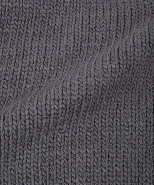 kotohayokozawa（コトハヨコザワ）の「【kotohayokozawa】LACE-UP LOWGAGE KNIT PULLOVER（ニット/セーター・レディース・サックスブルー/チャコールグレー/ホワイト・FREE）」の9枚目の写真