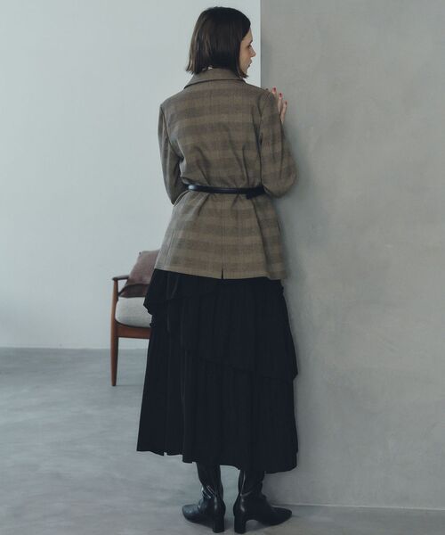 YECCA VECCA（イェッカヴェッカ）の「金釦テーラードジャケット（テーラードジャケット・レディース・ホワイト系その他7/ブラウン系その他4/ネイビー・FREE）」の17枚目の写真