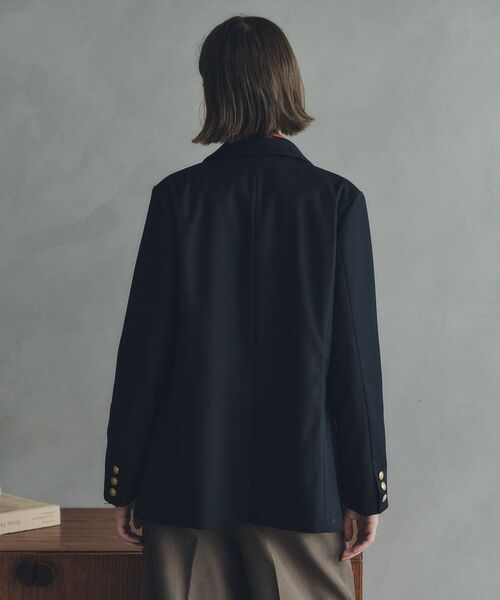 YECCA VECCA（イェッカヴェッカ）の「金釦テーラードジャケット（テーラードジャケット・レディース・ホワイト系その他7/ブラウン系その他4/ネイビー・FREE）」の21枚目の写真