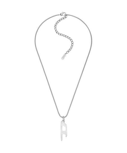 ディーゼル アクセサリー メンズ ネックレス シルバー DX1624040