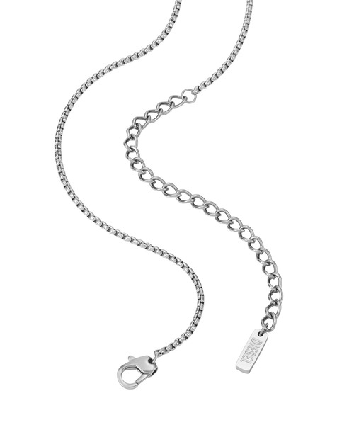 ディーゼル　ネックレス　シルバー ディーゼル アクセサリー メンズ ネックレス シルバー DX1624040