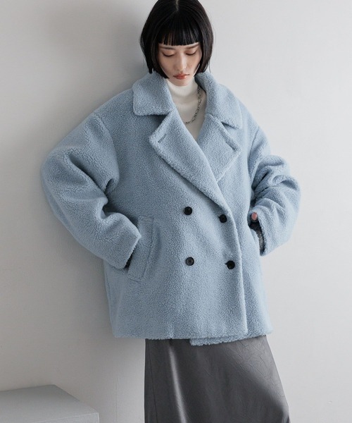 新品タグ付き⭐️TFW49⭐️2way 裏ボア⭐️ こん 新品タグ付き⭐️TFW49⭐️2way 裏ボア⭐️ ネイビー L - メルカリ