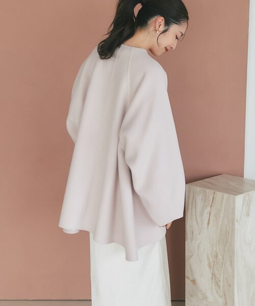 セール】【miki監修カラーあり・新色登場】ライトラグランフレアコート