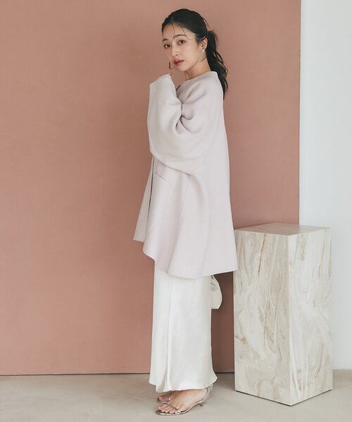 セール】【miki監修カラーあり・新色登場】ライトラグランフレアコート