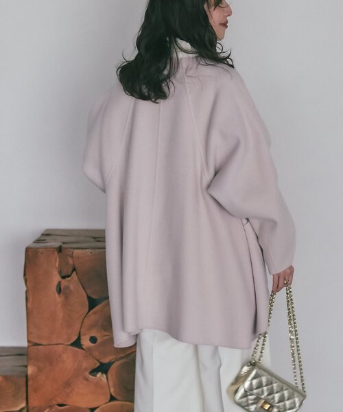 セール】【miki監修カラーあり・新色登場】ライトラグランフレアコート