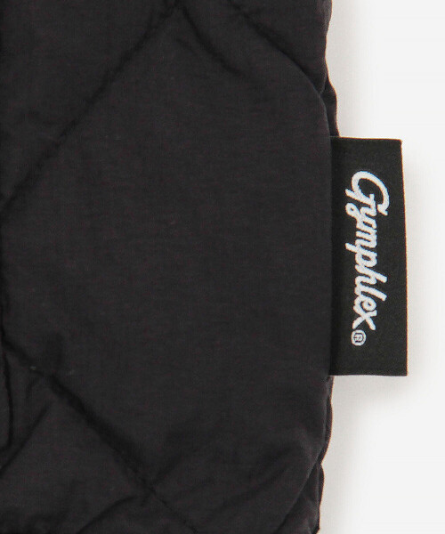 GYMPHLEX(ジムフレックス)の「Gymphlex | ナイロンタフタ キルトダウンショートベスト SOLID WOMEN(ダウンベスト・レディース・ブラック・14)」の17枚目の写真