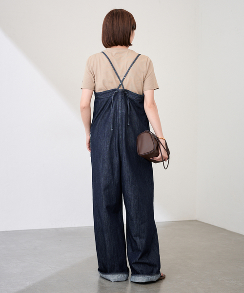 デニムオールインワン（つなぎ/オールインワン）｜FRAMeWORK（フレーム