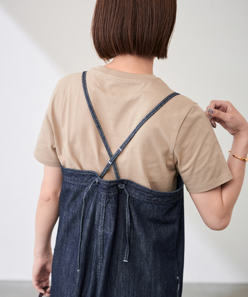 FRAMeWORK（フレームワーク）の「デニムオールインワン（つなぎ/オールインワン・レディース・ネイビー・36/38）」の11枚目の写真