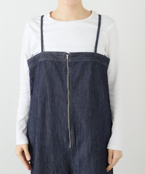 FRAMeWORK（フレームワーク）の「デニムオールインワン（つなぎ/オールインワン・レディース・ネイビー・36/38）」の17枚目の写真