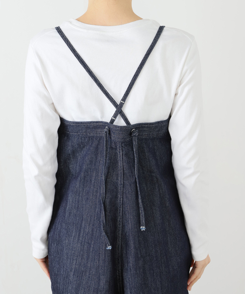FRAMeWORK（フレームワーク）の「デニムオールインワン（つなぎ/オールインワン・レディース・ネイビー・36/38）」の18枚目の写真