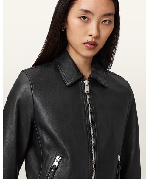 DANBURY LEATHER BIKER JACKET | DANBURY レザー バイカー ジャケット