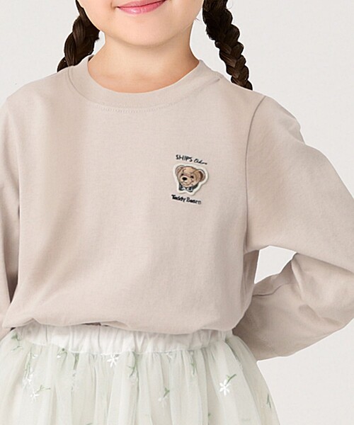 SHIPS Colors:80～130cm / TeddyBear(R) ワンポイント ステッチ