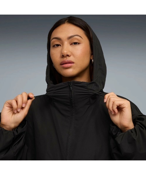 PUMA(プーマ)の「PUMA PUMA x ROSE OVERSIZED HALF-ZIP PADDED JACKET(プーマ プーマ x ロゼ オーバーサイズド ハーフジップ パデッド ジャケット)(ブルゾン・レディース・ブラック系・SMALL/MEDIUM/LARGE)」の5枚目の写真
