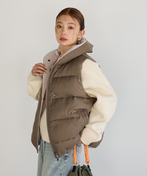 セール】リバーシブルパファーベスト（ベスト）｜BAYFLOW（ベイフロー