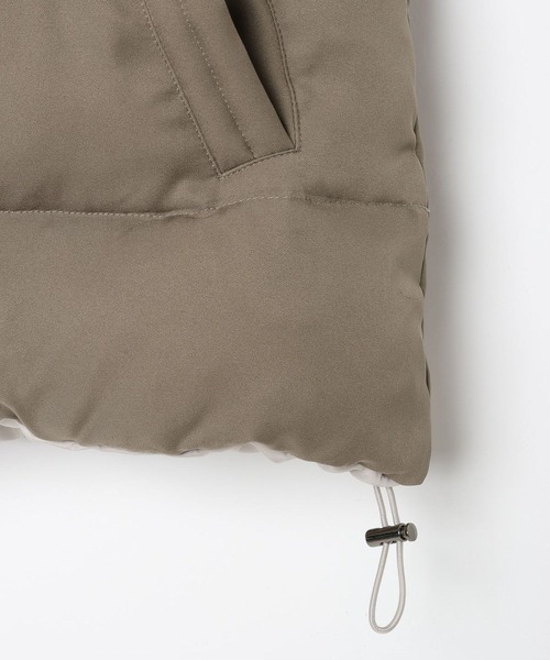 BAYFLOW（ベイフロー）の「リバーシブルパファーベスト（ベスト・レディース・ブラック/グレー/モカ・SMALL/MEDIUM）」の13枚目の写真