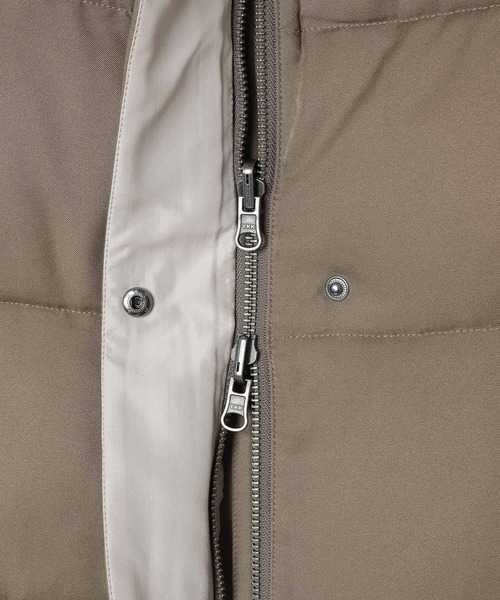 BAYFLOW（ベイフロー）の「リバーシブルパファーベスト（ベスト・レディース・ブラック/グレー/モカ・SMALL/MEDIUM）」の16枚目の写真