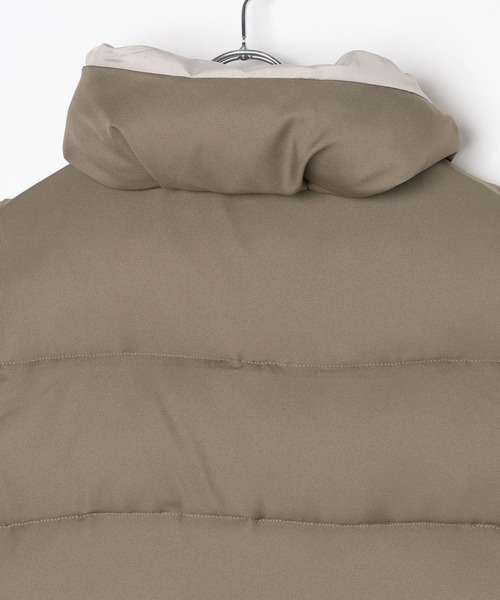 BAYFLOW（ベイフロー）の「リバーシブルパファーベスト（ベスト・レディース・ブラック/グレー/モカ・SMALL/MEDIUM）」の17枚目の写真