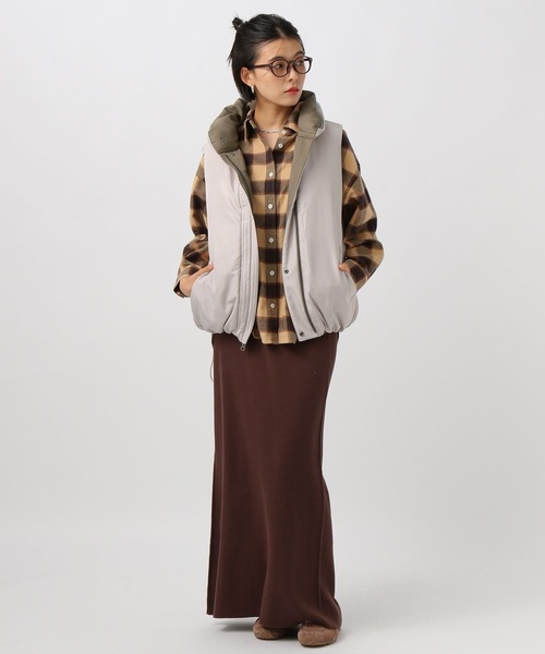 セール】リバーシブルパファーベスト（ベスト）｜BAYFLOW（ベイフロー