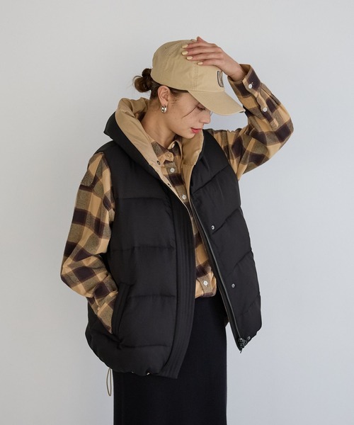 セール】リバーシブルパファーベスト（ベスト）｜BAYFLOW（ベイフロー