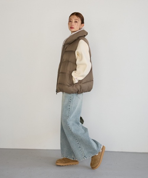 セール】リバーシブルパファーベスト（ベスト）｜BAYFLOW（ベイフロー