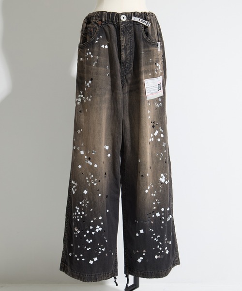 パンツ Maison MIHARA YASUHIRO Embellished Denim Maison MIHARA YASUHIRO Embellised Jeans （Indigo） - Osaka / Kyoto