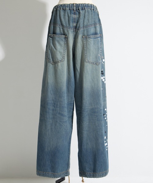 MIHARA YASUHIRO/ミハラヤスヒロ】EMBELLISED JEANS/ルーズデニム
