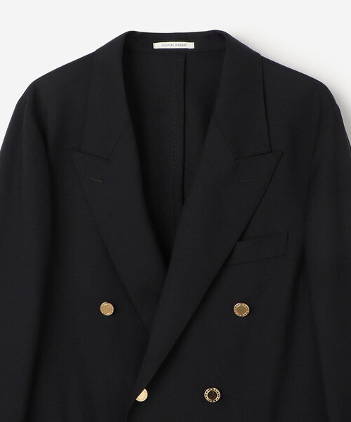 Couture d'adam（クチュールドアダム）の「COUTURE D'ADAM | ダブルブレスト ジャケット MEN（テーラードジャケット・メンズ・ネイビー・42/40）」の14枚目の写真