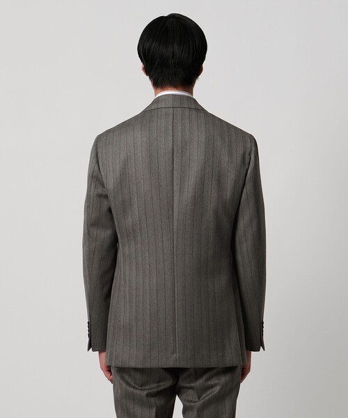 UNITED ARROWS(ユナイテッドアローズ)の「Vitale Barberis Canonico ヘリンボーン シングル3ボタン スーツ MC‐MODEL はっ水(スーツセット・メンズ・グレー系・48/46/50/44)」の7枚目の写真