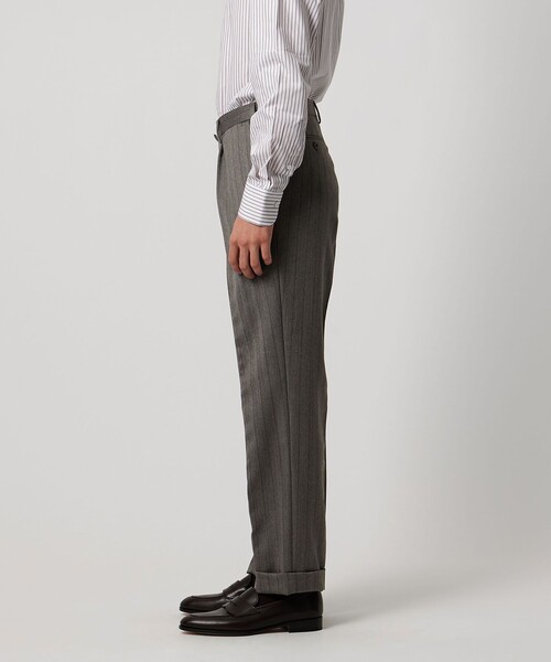 UNITED ARROWS(ユナイテッドアローズ)の「Vitale Barberis Canonico ヘリンボーン シングル3ボタン スーツ MC‐MODEL はっ水(スーツセット・メンズ・グレー系・48/46/50/44)」の9枚目の写真