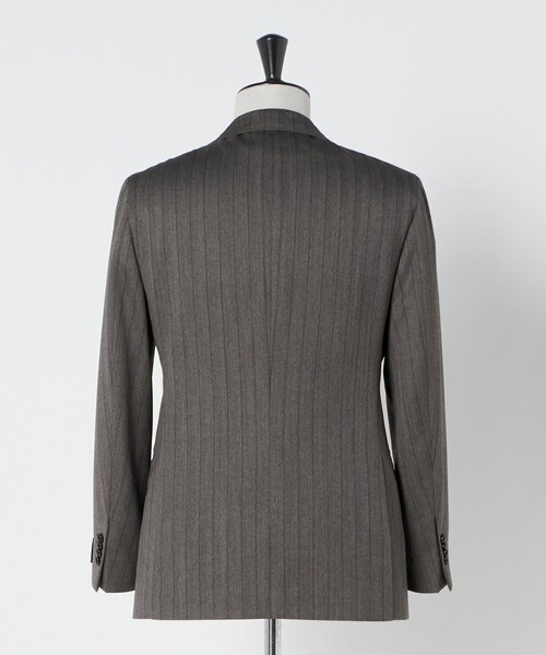 UNITED ARROWS(ユナイテッドアローズ)の「Vitale Barberis Canonico ヘリンボーン シングル3ボタン スーツ MC‐MODEL はっ水(スーツセット・メンズ・グレー系・48/46/50/44)」の13枚目の写真