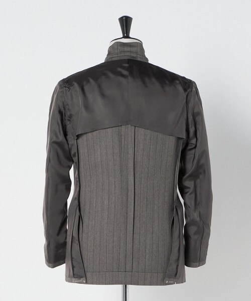 UNITED ARROWS(ユナイテッドアローズ)の「Vitale Barberis Canonico ヘリンボーン シングル3ボタン スーツ MC‐MODEL はっ水(スーツセット・メンズ・グレー系・48/46/50/44)」の21枚目の写真