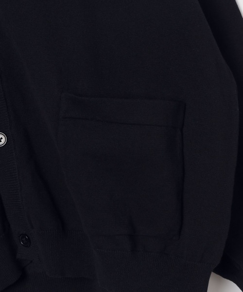 GEORGE'S（ジョージズ）の「ハイゲージニットカーディガン（カーディガン/ボレロ・メンズ・ブラック/モカ・MEDIUM/LARGE）」の17枚目の写真