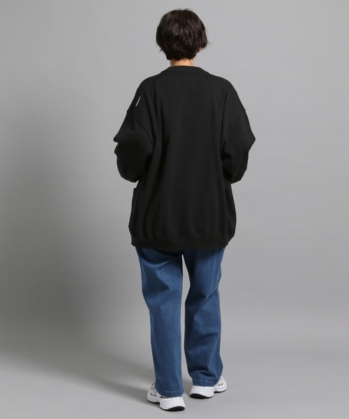 GEORGE'S（ジョージズ）の「ハイゲージニットカーディガン（カーディガン/ボレロ・メンズ・ブラック/モカ・MEDIUM/LARGE）」の5枚目の写真