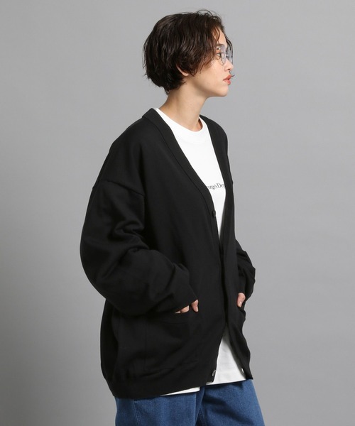 GEORGE'S（ジョージズ）の「ハイゲージニットカーディガン（カーディガン/ボレロ・メンズ・ブラック/モカ・MEDIUM/LARGE）」の8枚目の写真