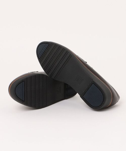 LUGG NAGG（ラグナグ）の「【maschietta】【晴雨兼用】パールチェーンマニッシュローファー【防水シート入り】（ローファー・レディース・ブラック/チョコ・22.5cm/23.5cm/24.0cm/24.5cm/23.0cm）」の4枚目の写真