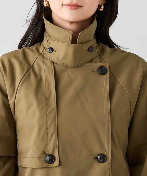 a.v.v（アーヴェヴェ）の「【微撥水】ミドルトレンチコート（トレンチコート・レディース・サンドベージュ・38/36）」の19枚目の写真
