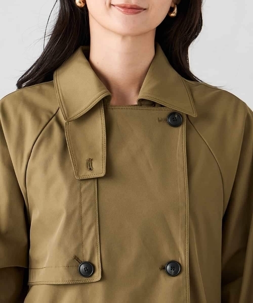 a.v.v（アーヴェヴェ）の「【微撥水】ミドルトレンチコート（トレンチコート・レディース・サンドベージュ・38/36）」の20枚目の写真