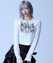 『REFLEM/レフレム』ホルターネックL/S Tee/ロングスリーブカットソー