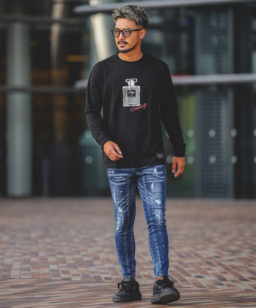 adamsJUGGLER(アダムスジャグラー)の「RTEG R.S パフュームロンティー(Tシャツ/カットソー・メンズ・ブラック/ホワイト・S/M/L/XL/XXL)」の8枚目の写真