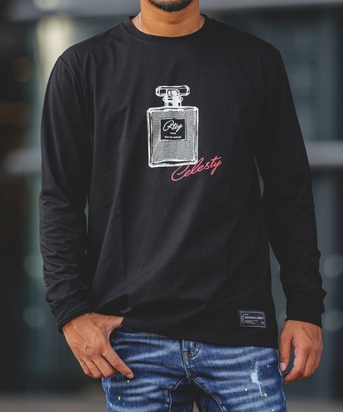 adamsJUGGLER(アダムスジャグラー)の「RTEG R.S パフュームロンティー(Tシャツ/カットソー・メンズ・ブラック/ホワイト・S/M/L/XL/XXL)」の13枚目の写真