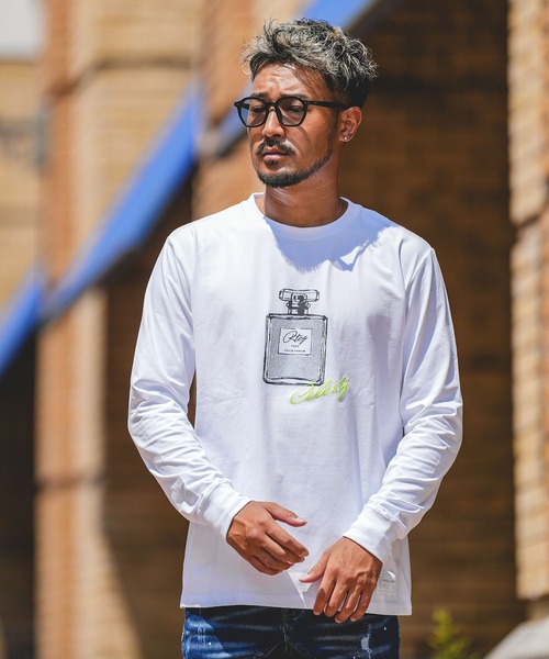 adamsJUGGLER(アダムスジャグラー)の「RTEG R.S パフュームロンティー(Tシャツ/カットソー・メンズ・ブラック/ホワイト・S/M/L/XL/XXL)」の4枚目の写真
