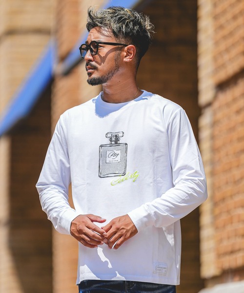 adamsJUGGLER(アダムスジャグラー)の「RTEG R.S パフュームロンティー(Tシャツ/カットソー・メンズ・ブラック/ホワイト・S/M/L/XL/XXL)」の22枚目の写真