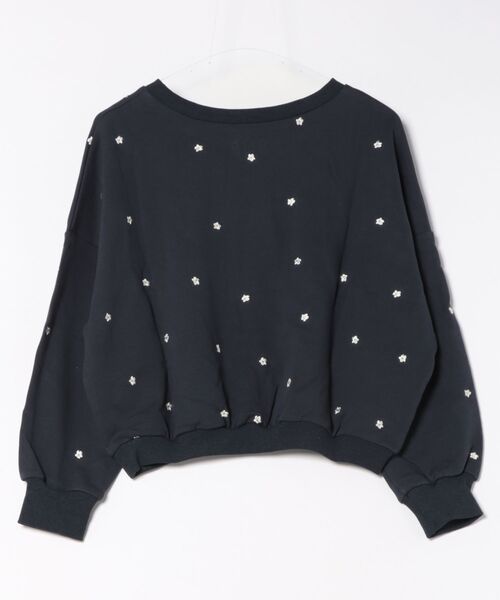 flower（フラワー）の「トゥインクルフラワースウェット（スウェット・レディース・アイボリー/ネイビー・FREE）」の21枚目の写真