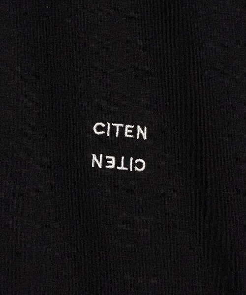 CITEN（シテン）の「＜CITEN＞ラインスリーブロンT（Tシャツ/カットソー・メンズ・ブラック/ホワイト・M/S/L）」の8枚目の写真